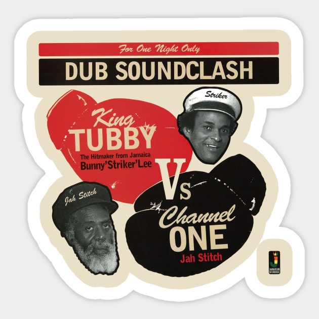 King Tubby Vs Chanel One jah Stitch Sticker by ulrichallen